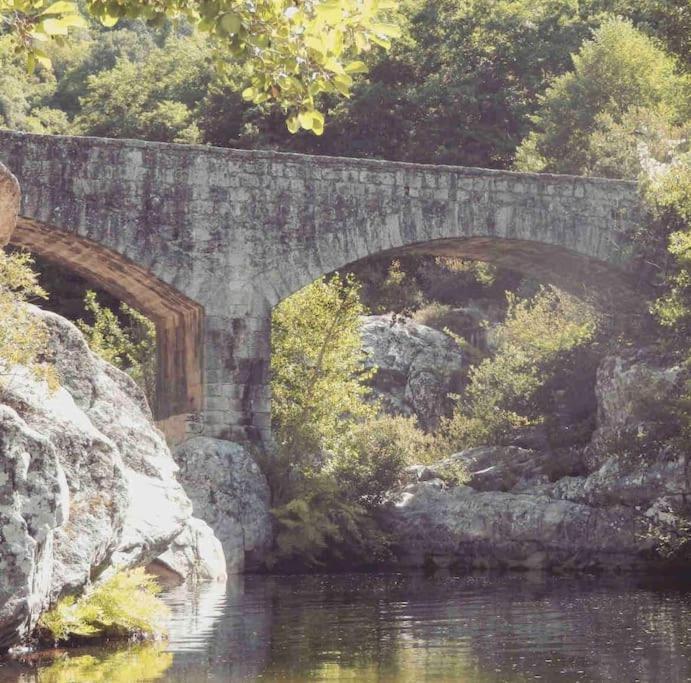 Casa Arena Authentique Maison De Village Avec Piscine Au Coeur De L'Alta Rocca - Zoza Exterior foto