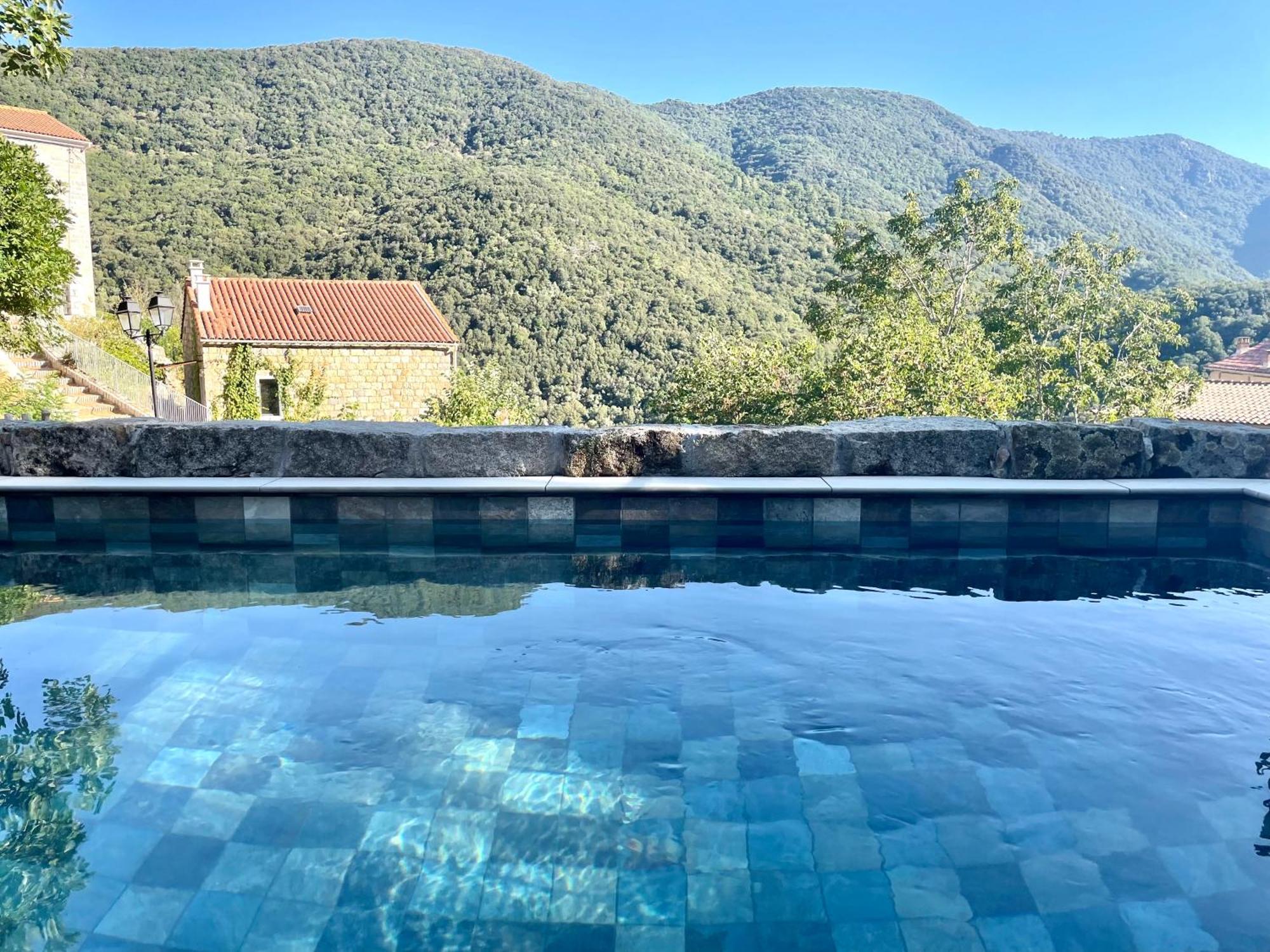 Casa Arena Authentique Maison De Village Avec Piscine Au Coeur De L'Alta Rocca - Zoza Exterior foto