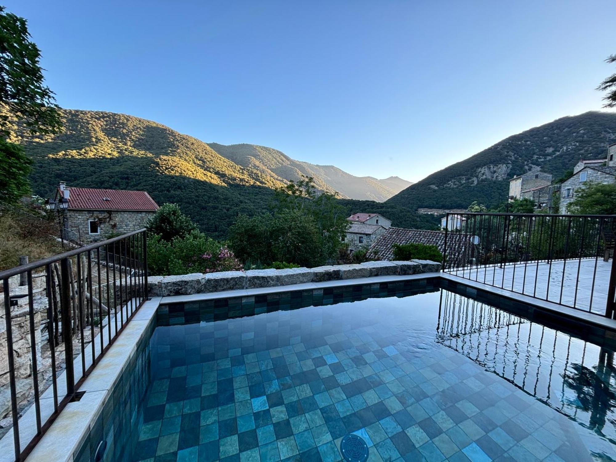 Casa Arena Authentique Maison De Village Avec Piscine Au Coeur De L'Alta Rocca - Zoza Exterior foto