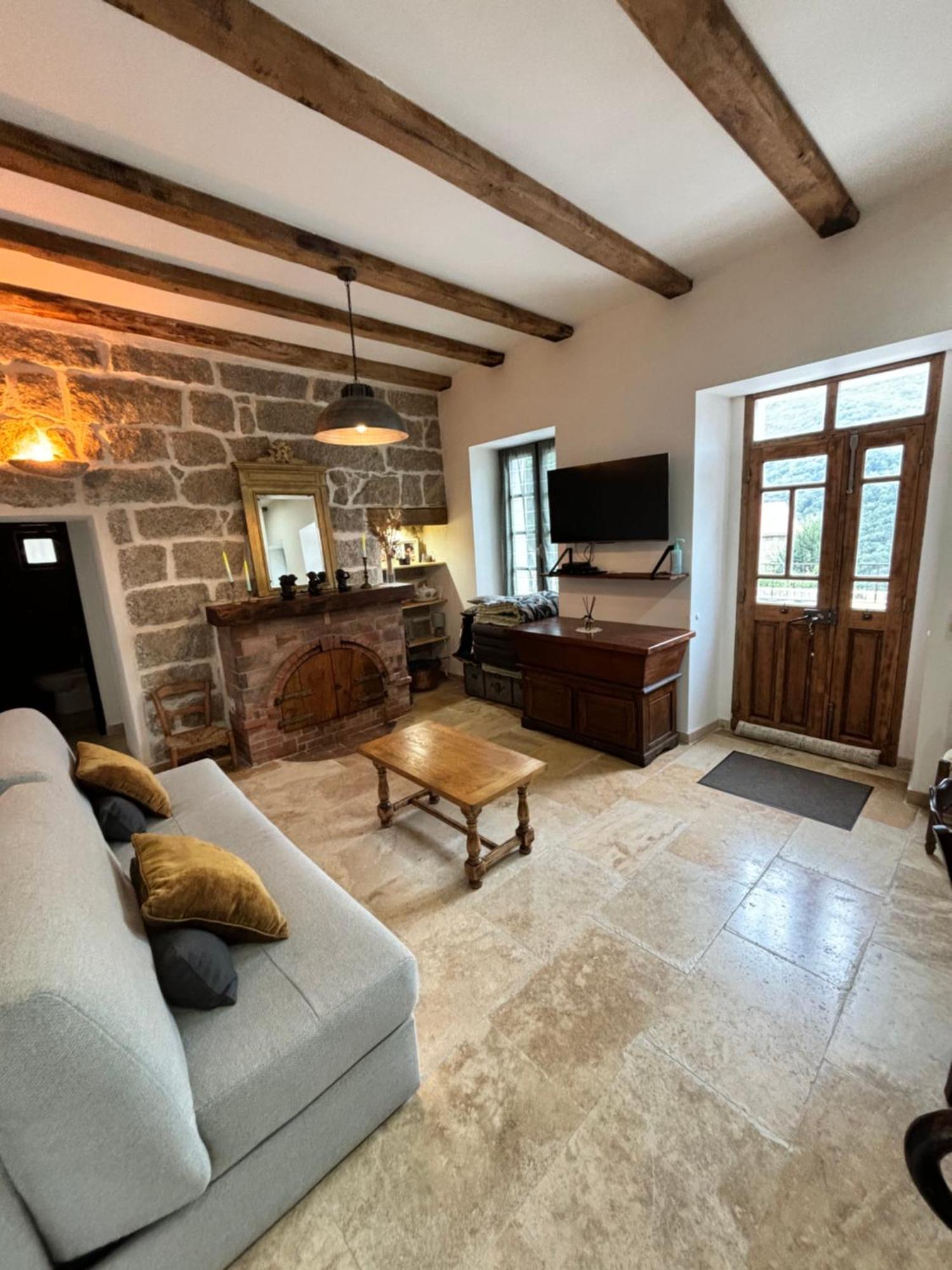 Casa Arena Authentique Maison De Village Avec Piscine Au Coeur De L'Alta Rocca - Zoza Exterior foto